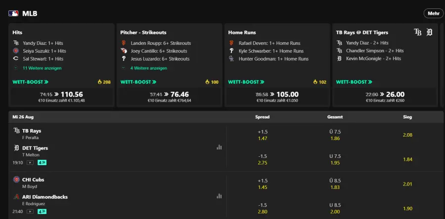 Scommesse ufc
